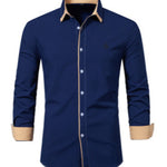 Lovo - Long Sleeves Shirt for Men - Sarman Fashion - Wholesale Clothing Fashion Brand for Men from Canada