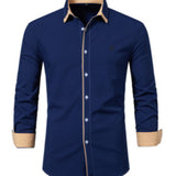 Lovo - Long Sleeves Shirt for Men - Sarman Fashion - Wholesale Clothing Fashion Brand for Men from Canada