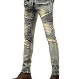 Lovuba 2 - Skinny Legs Denim Jeans for Men - Sarman Fashion - Wholesale Clothing Fashion Brand for Men from Canada