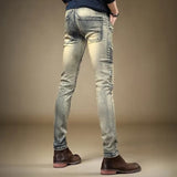 Lovuba 2 - Skinny Legs Denim Jeans for Men - Sarman Fashion - Wholesale Clothing Fashion Brand for Men from Canada