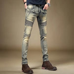 Lovuba 2 - Skinny Legs Denim Jeans for Men - Sarman Fashion - Wholesale Clothing Fashion Brand for Men from Canada