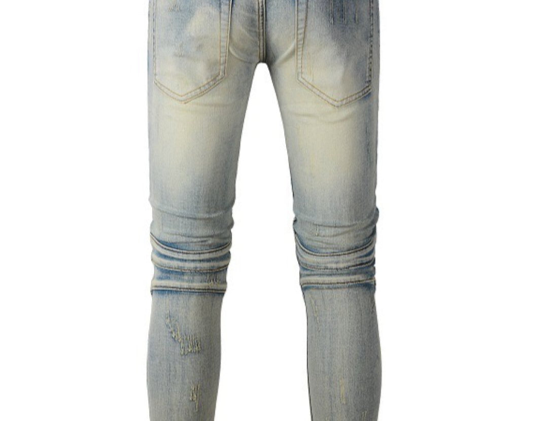 Lovuba - Skinny Legs Denim Jeans for Men - Sarman Fashion - Wholesale Clothing Fashion Brand for Men from Canada