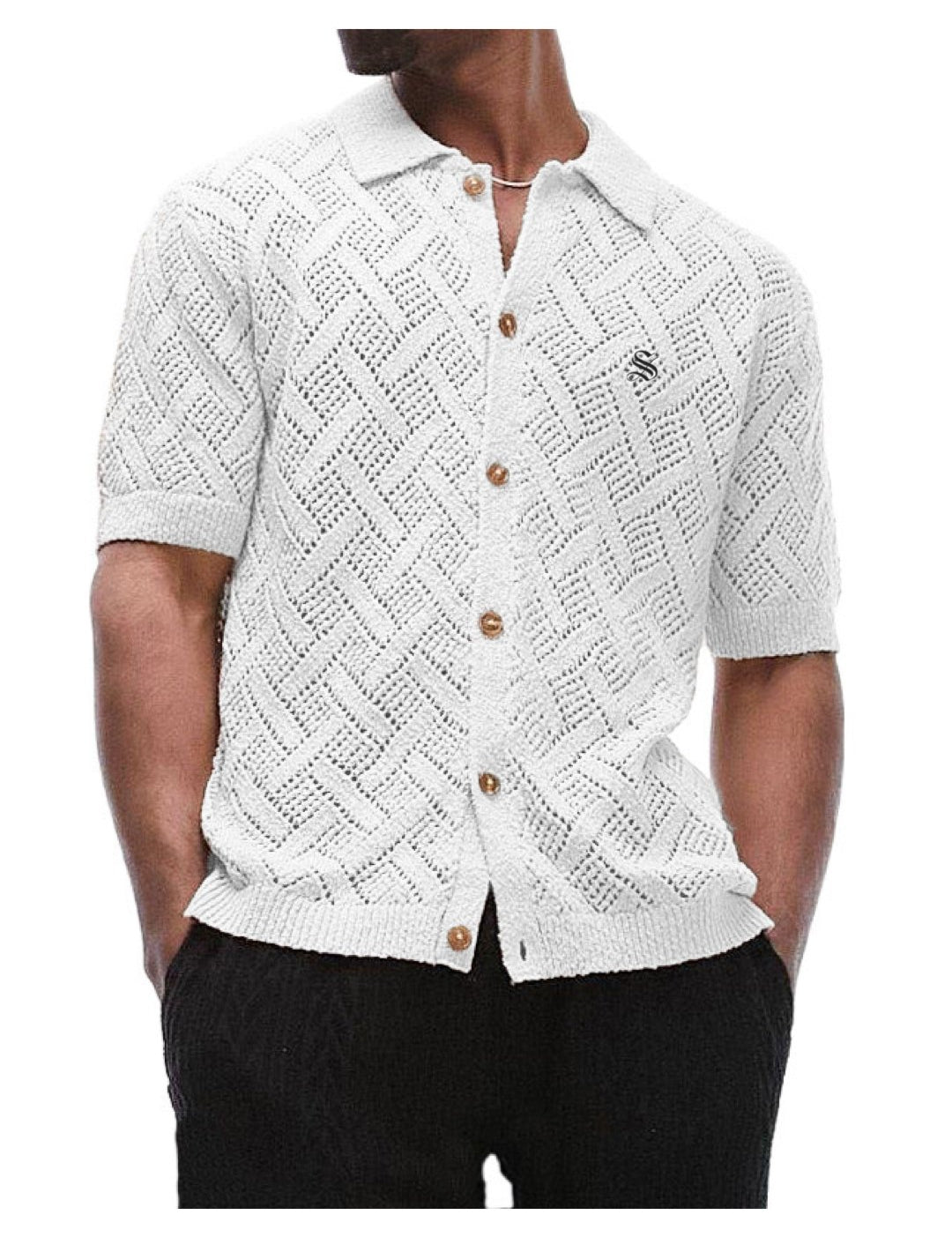 Lovuja - Polo Shirt for Men - Sarman Fashion - Wholesale Clothing Fashion Brand for Men from Canada