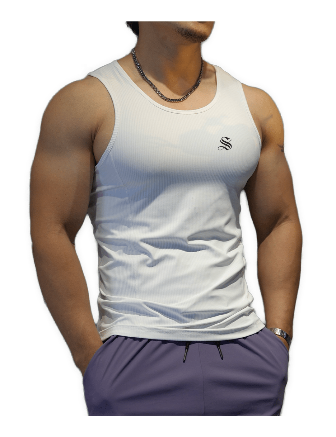 LOWQE - Tank Top for Men - Sarman Fashion - Wholesale Clothing Fashion Brand for Men from Canada