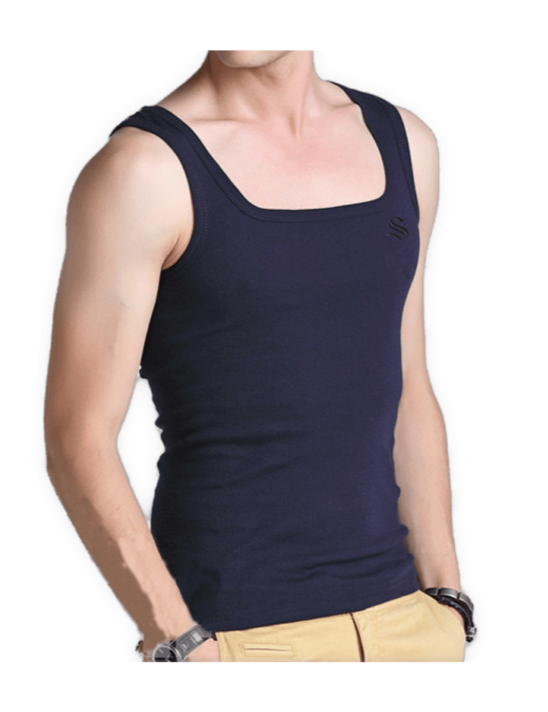 LPOZ - Tank Top for Men - Sarman Fashion - Wholesale Clothing Fashion Brand for Men from Canada