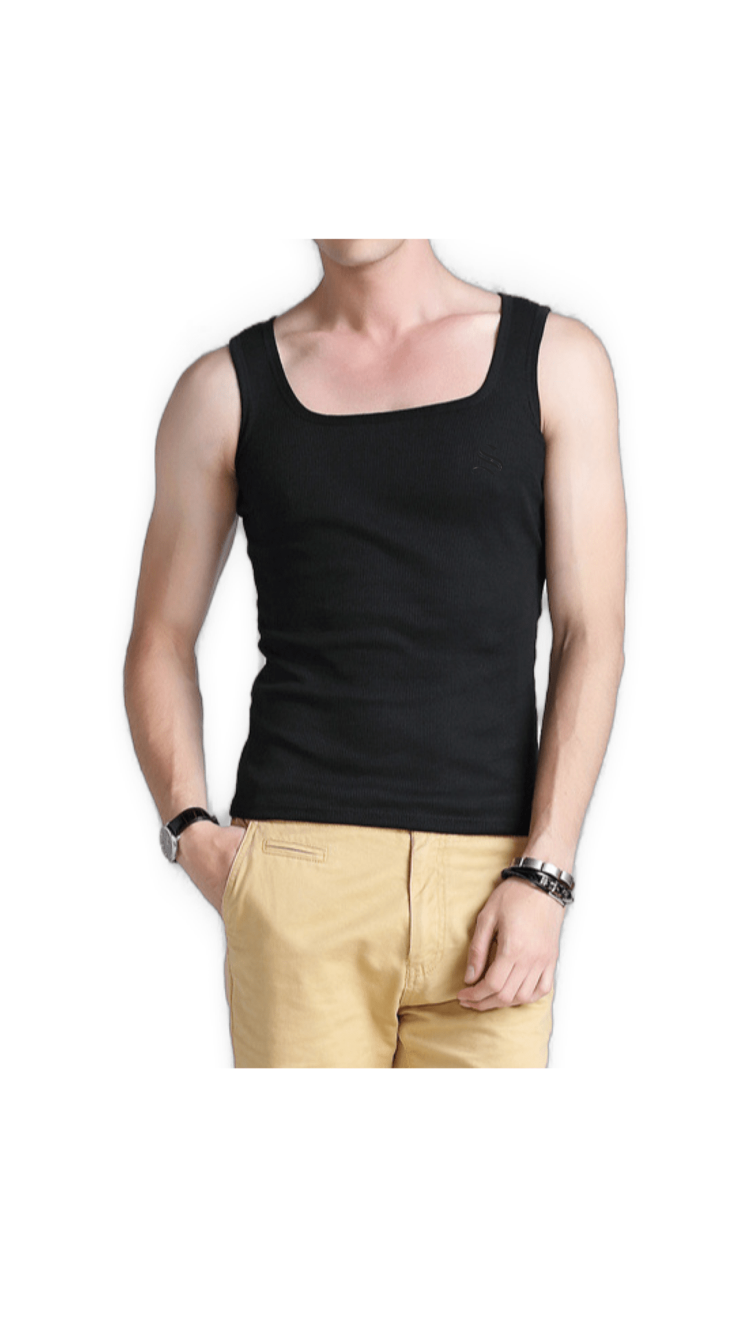 LPOZ - Tank Top for Men - Sarman Fashion - Wholesale Clothing Fashion Brand for Men from Canada