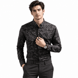 Lucum - Long Sleeves Shirt for Men - Sarman Fashion - Wholesale Clothing Fashion Brand for Men from Canada