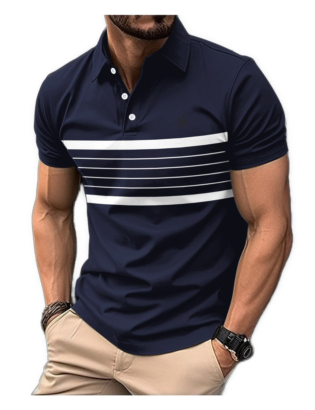 Luzana - Polo Shirt for Men - Sarman Fashion - Wholesale Clothing Fashion Brand for Men from Canada