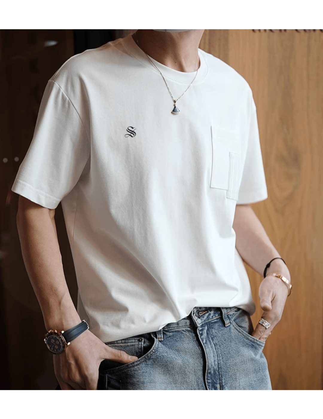 Mali 13 - T-shirt for Men - Sarman Fashion - Wholesale Clothing Fashion Brand for Men from Canada