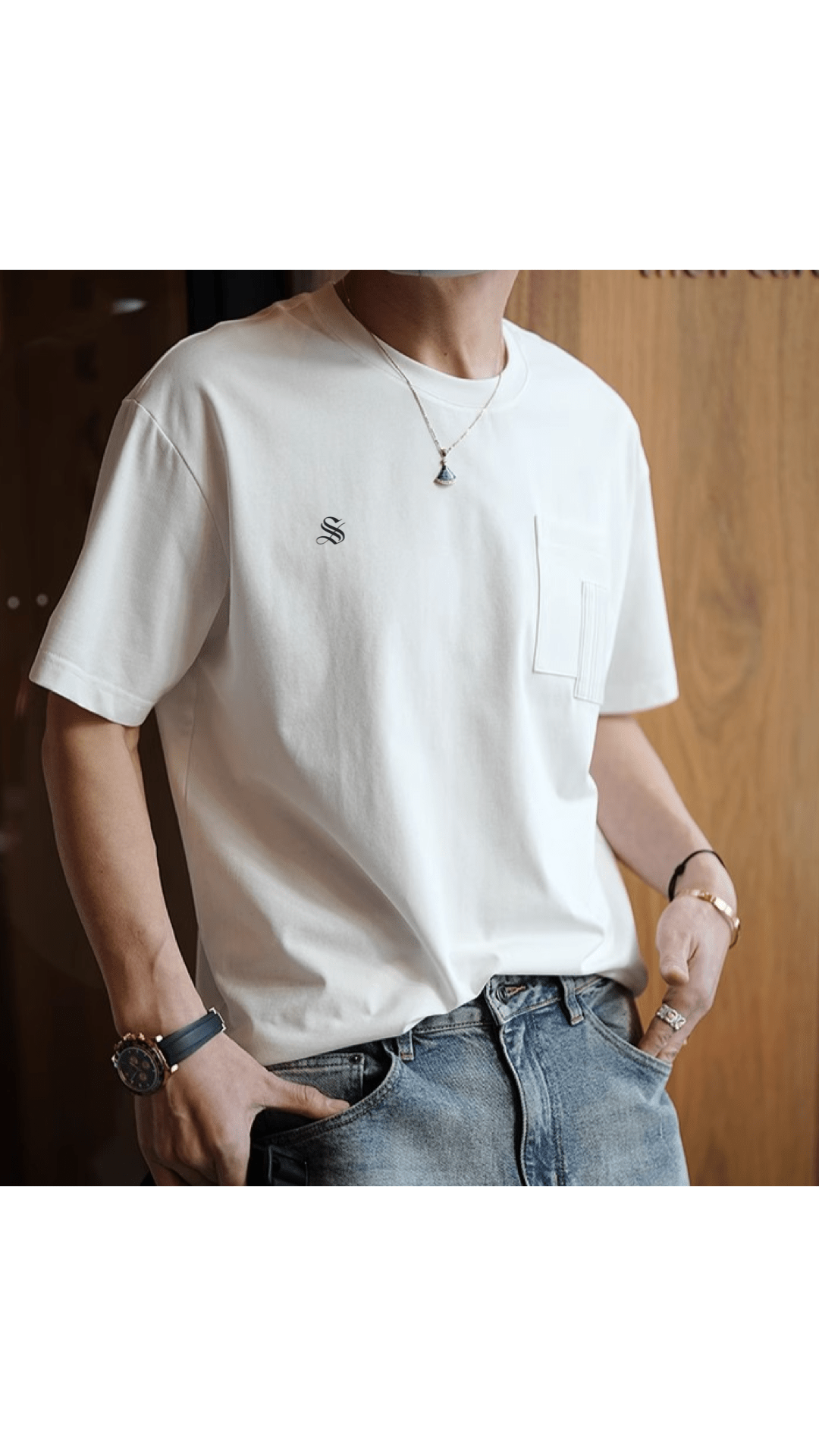 Mali 13 - T-shirt for Men - Sarman Fashion - Wholesale Clothing Fashion Brand for Men from Canada