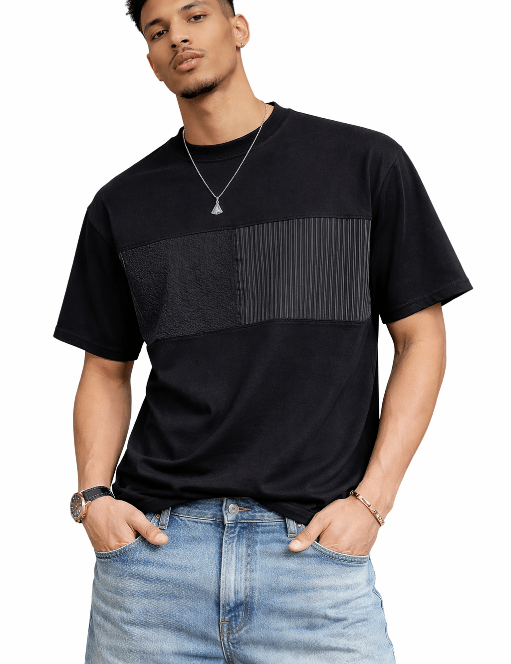 Mali 14 - T-shirt for Men - Sarman Fashion - Wholesale Clothing Fashion Brand for Men from Canada