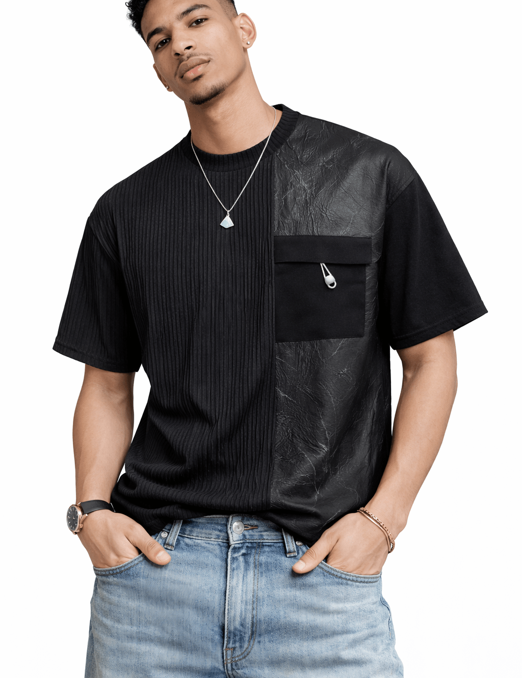 Mali 15 - T-shirt for Men - Sarman Fashion - Wholesale Clothing Fashion Brand for Men from Canada