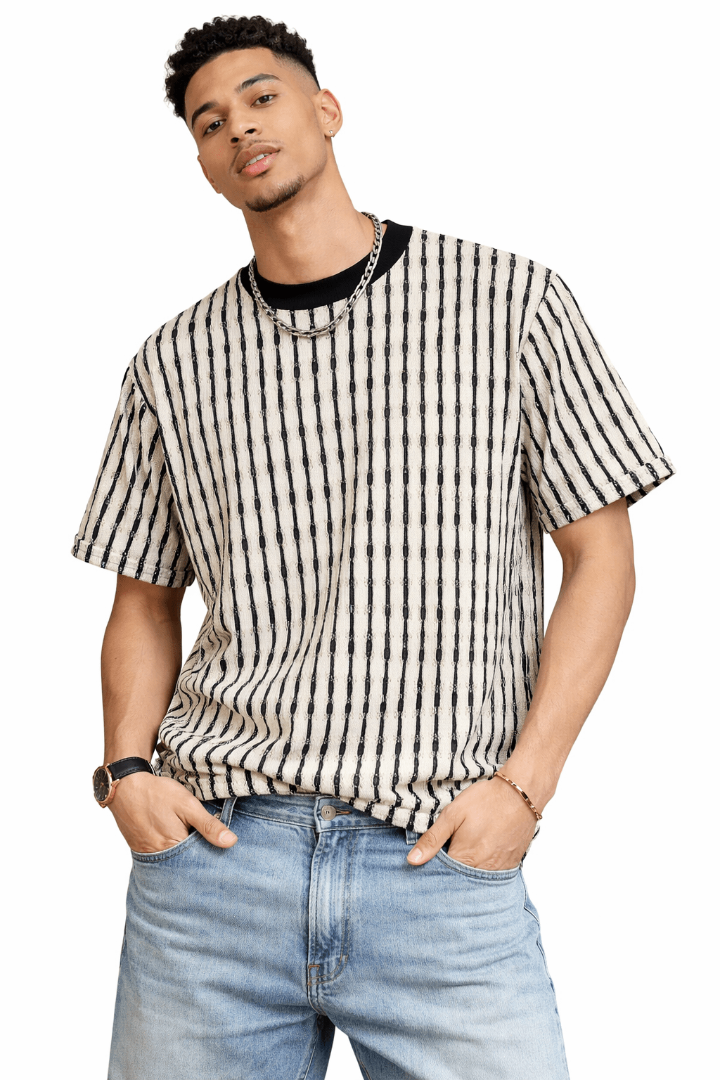 Mali 18 - T-shirt for Men - Sarman Fashion - Wholesale Clothing Fashion Brand for Men from Canada