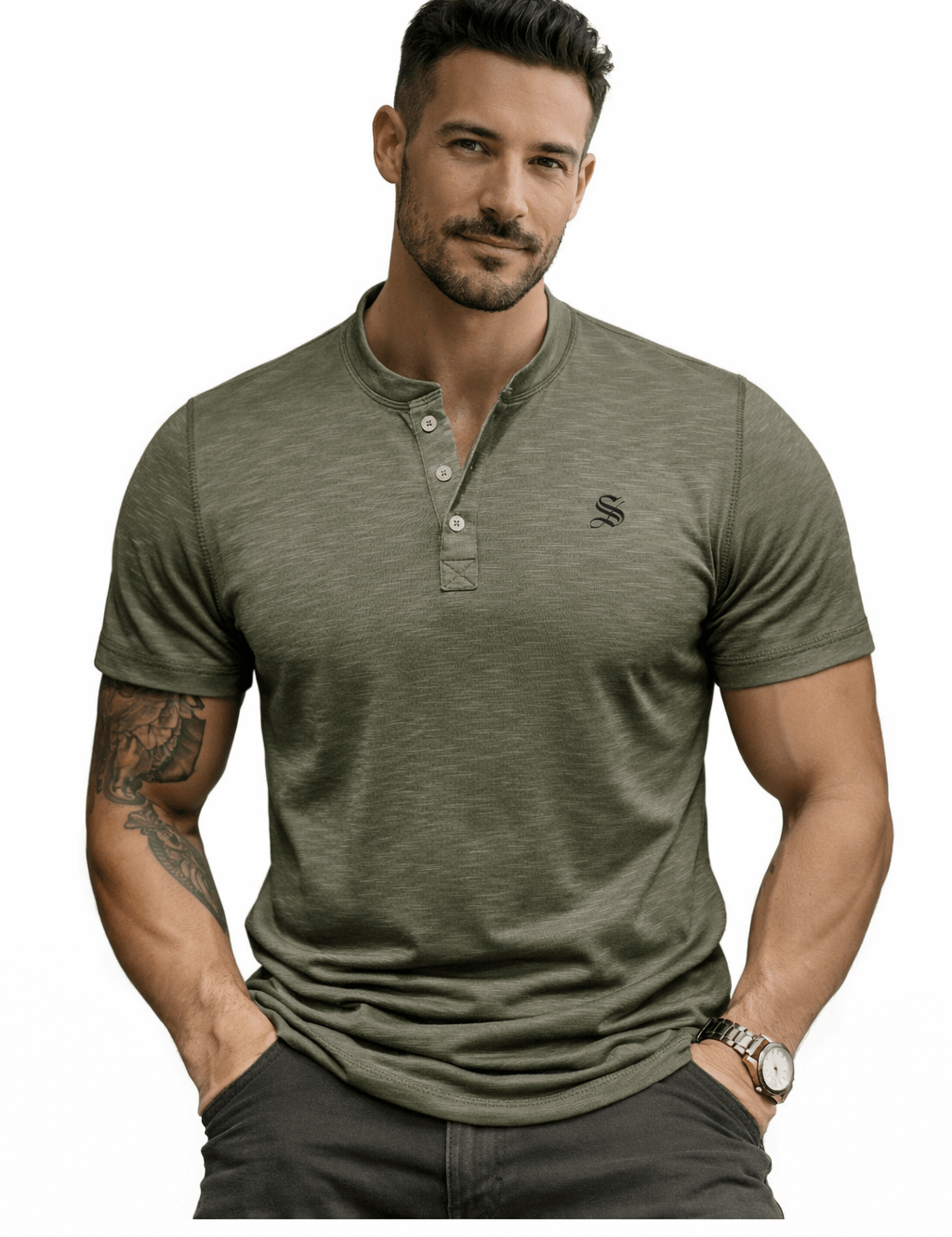 Mali - T-shirt for Men - Sarman Fashion - Wholesale Clothing Fashion Brand for Men from Canada