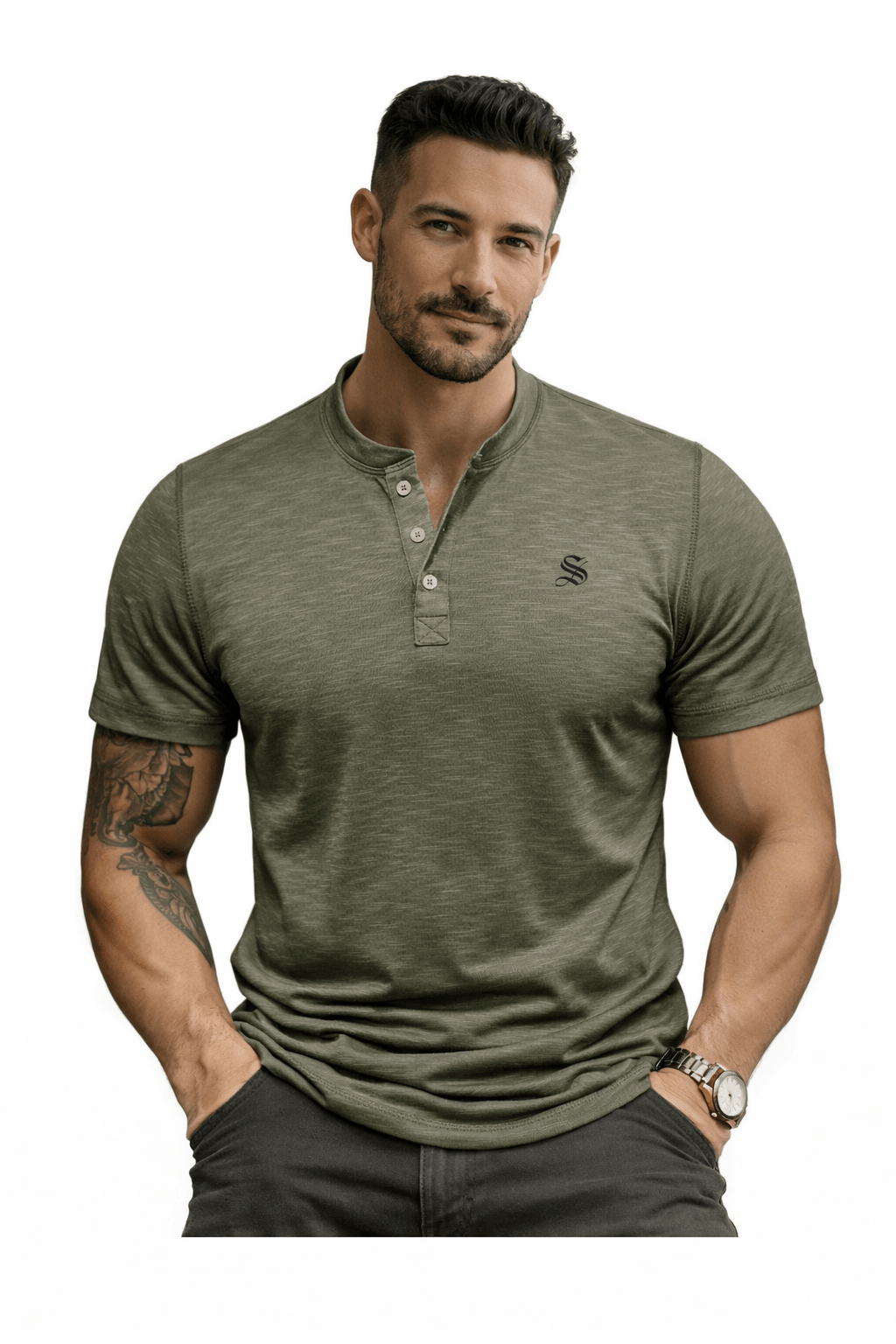 Mali - T-shirt for Men - Sarman Fashion - Wholesale Clothing Fashion Brand for Men from Canada