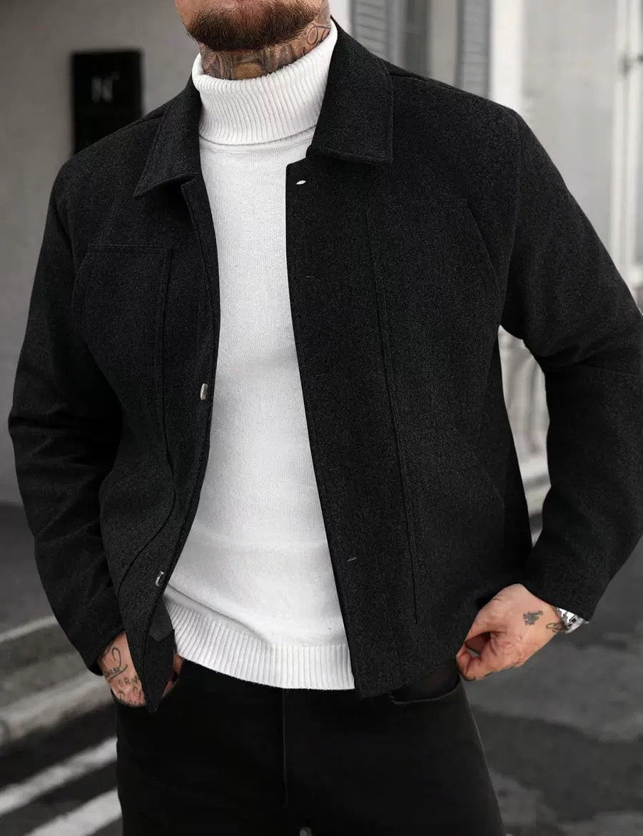 Malunochi 2 - Long Sleeve Jacket for Men - Sarman Fashion - Wholesale Clothing Fashion Brand for Men from Canada