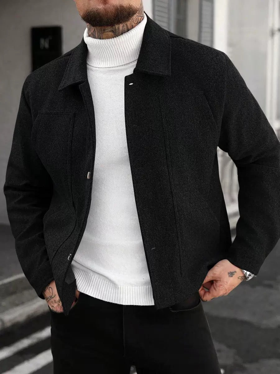 Malunochi 2 - Long Sleeve Jacket for Men - Sarman Fashion - Wholesale Clothing Fashion Brand for Men from Canada