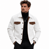 Malunochi - Long Sleeve Jacket for Men - Sarman Fashion - Wholesale Clothing Fashion Brand for Men from Canada