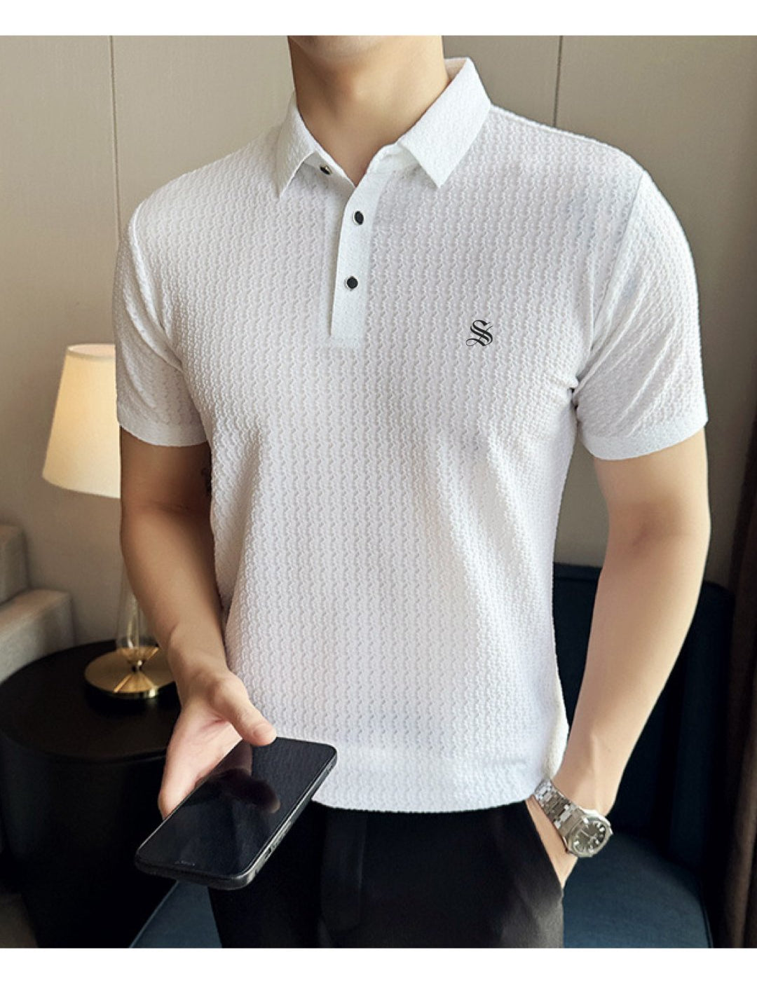 Markovli - Polo Shirt for Men - Sarman Fashion - Wholesale Clothing Fashion Brand for Men from Canada