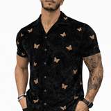 MazoAno 16 - Velvet Classic Shirt for Men - Sarman Fashion - Wholesale Clothing Fashion Brand for Men from Canada