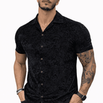 MazoAno 18 - Velvet Classic Shirt for Men - Sarman Fashion - Wholesale Clothing Fashion Brand for Men from Canada
