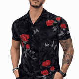 MazoAno - Velvet Classic Shirt for Men - Sarman Fashion - Wholesale Clothing Fashion Brand for Men from Canada