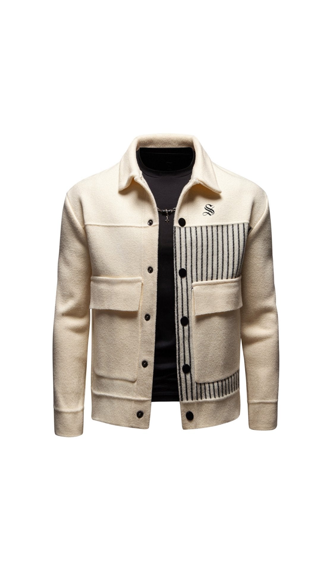 Meeti 58 - Long Sleeve Jacket for Men - Sarman Fashion - Wholesale Clothing Fashion Brand for Men from Canada