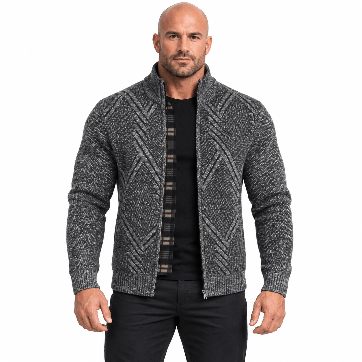 Meeti 7 - Long Sleeve Jacket for Men - Sarman Fashion - Wholesale Clothing Fashion Brand for Men from Canada