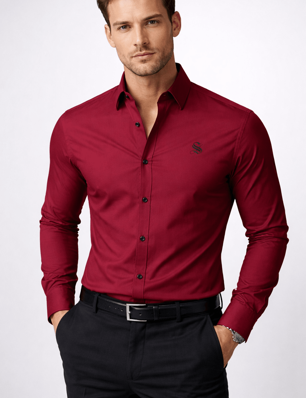 Megalodons 2 - Long Sleeves Shirt for Men - Sarman Fashion - Wholesale Clothing Fashion Brand for Men from Canada