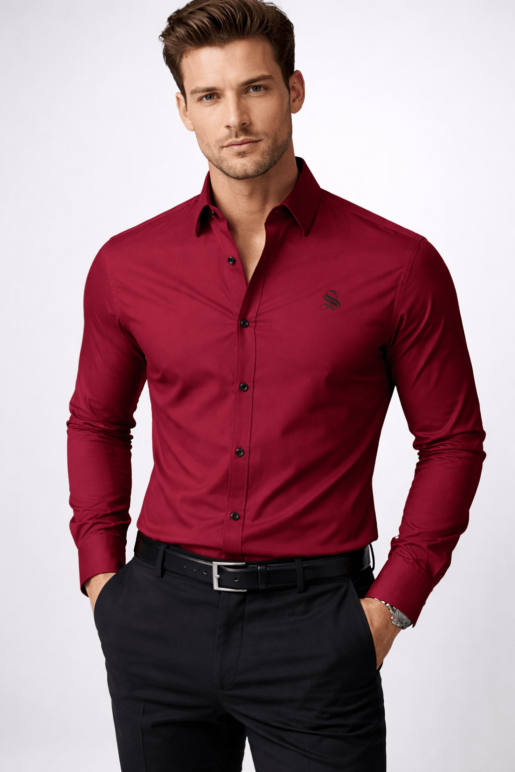 Megalodons 2 - Long Sleeves Shirt for Men - Sarman Fashion - Wholesale Clothing Fashion Brand for Men from Canada