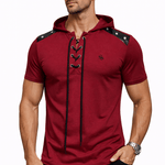 Mentol 2 - Hood T-shirt for Men - Sarman Fashion - Wholesale Clothing Fashion Brand for Men from Canada