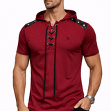 Mentol 2 - Hood T-shirt for Men - Sarman Fashion - Wholesale Clothing Fashion Brand for Men from Canada