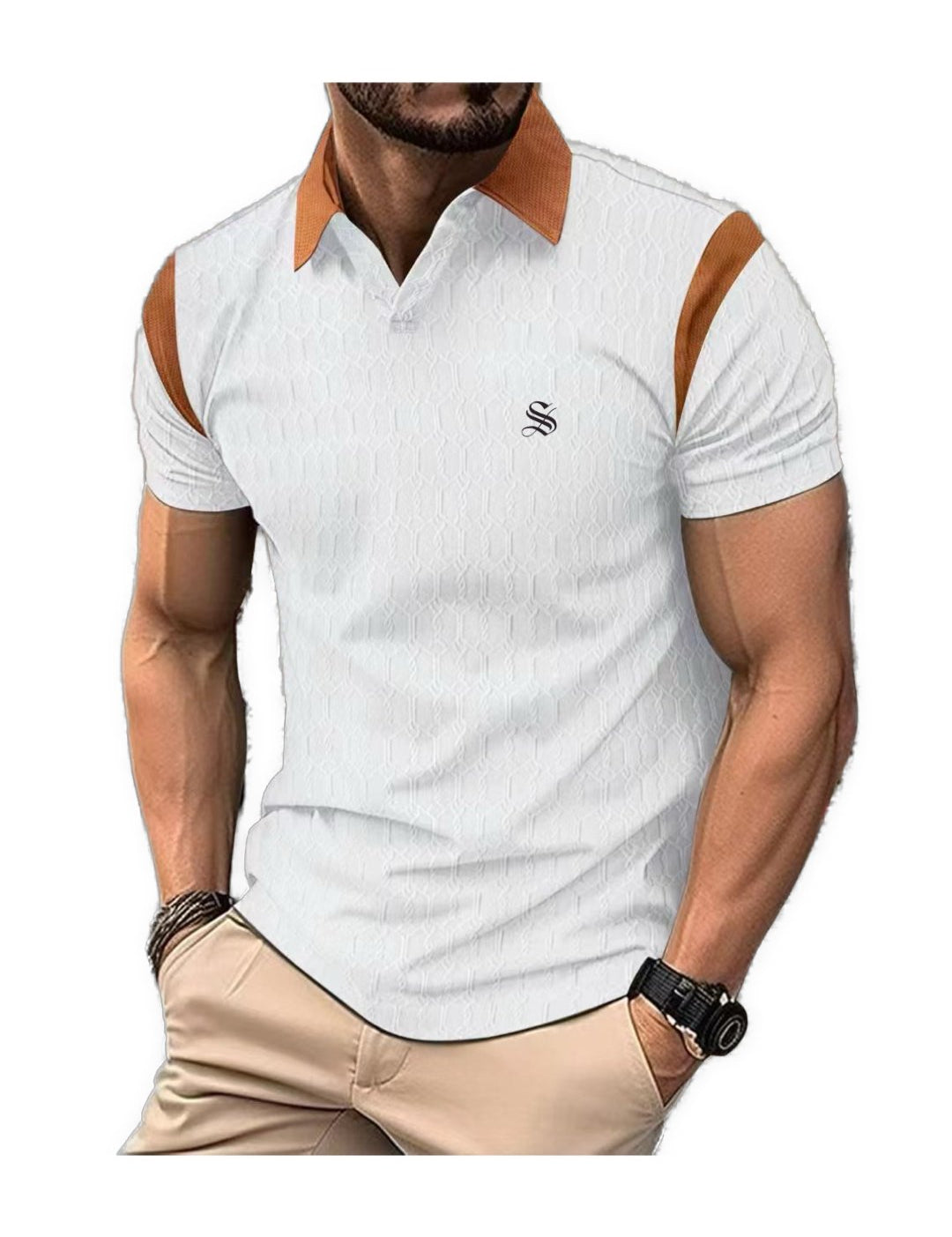 Merke - Polo Shirt for Men - Sarman Fashion - Wholesale Clothing Fashion Brand for Men from Canada