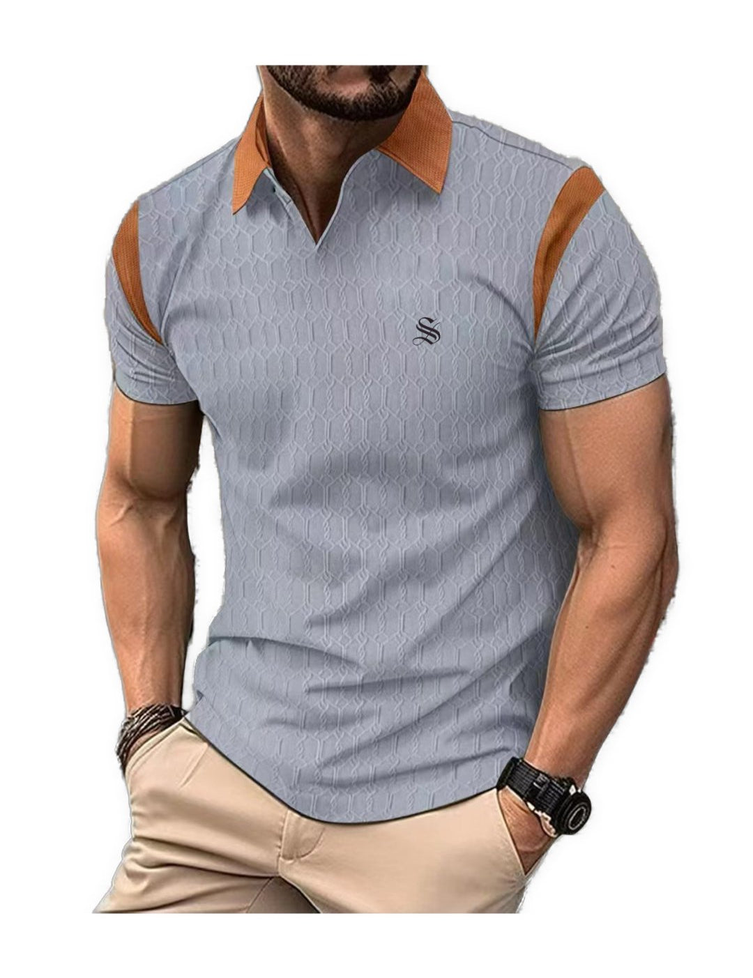 Merke - Polo Shirt for Men - Sarman Fashion - Wholesale Clothing Fashion Brand for Men from Canada