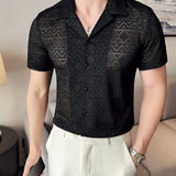 MiamiHipe - Short Sleeves Shirt for Men - Sarman Fashion - Wholesale Clothing Fashion Brand for Men from Canada
