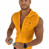 Mikanos - Hood T-Shirt for Men - Sarman Fashion - Wholesale Clothing Fashion Brand for Men from Canada