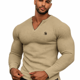 Mirka - V - Neck T-Shirt for Men - Sarman Fashion - Wholesale Clothing Fashion Brand for Men from Canada