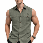 MKA - Tank Top for Men - Sarman Fashion - Wholesale Clothing Fashion Brand for Men from Canada