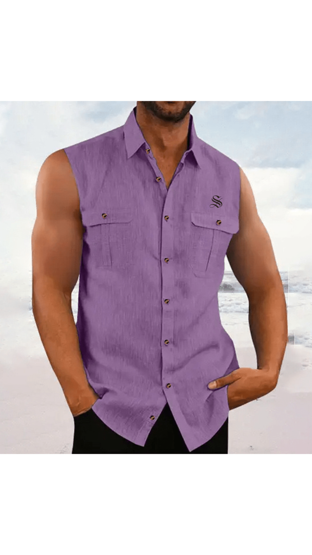MKA - Tank Top for Men - Sarman Fashion - Wholesale Clothing Fashion Brand for Men from Canada