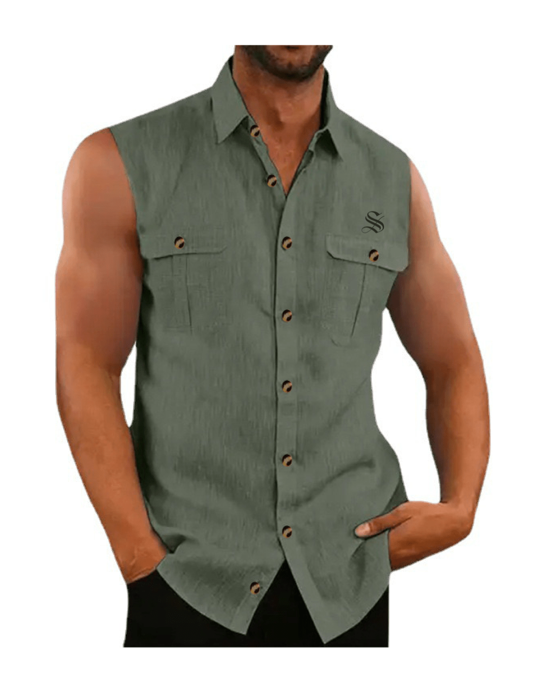 MKA - Tank Top for Men - Sarman Fashion - Wholesale Clothing Fashion Brand for Men from Canada