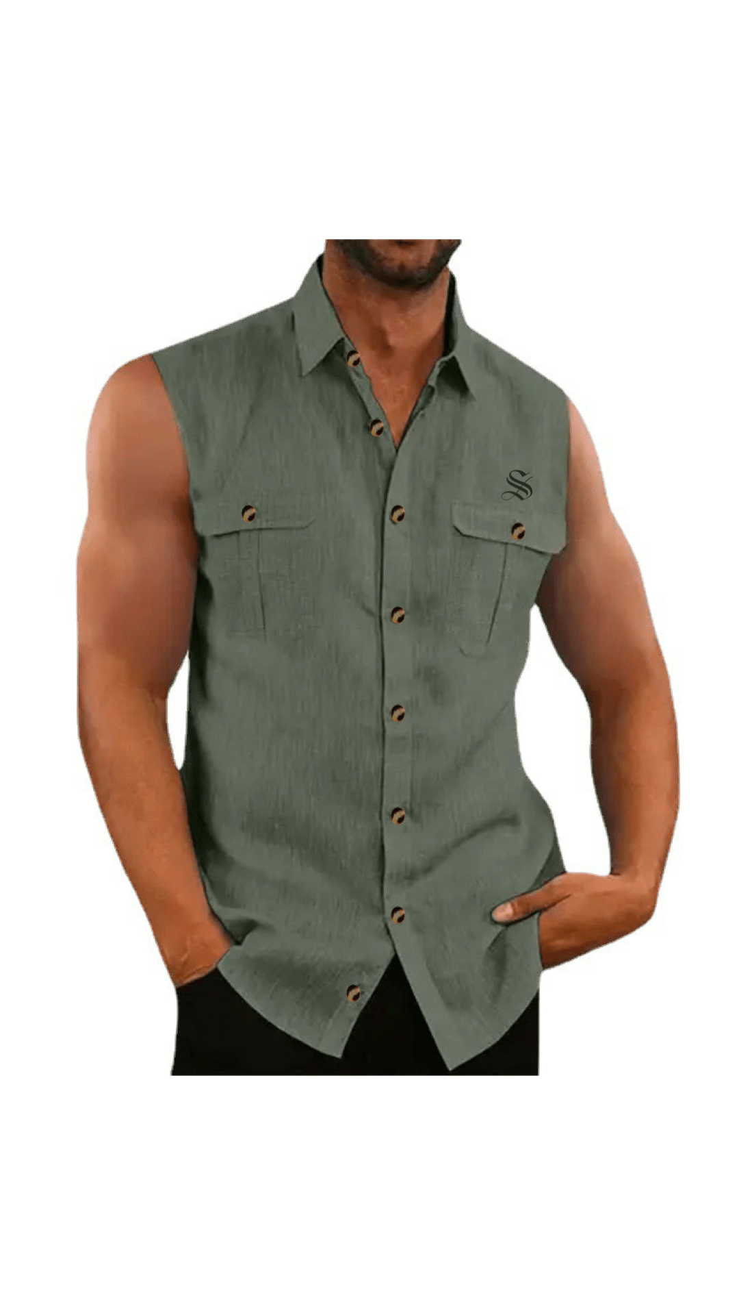 MKA - Tank Top for Men - Sarman Fashion - Wholesale Clothing Fashion Brand for Men from Canada