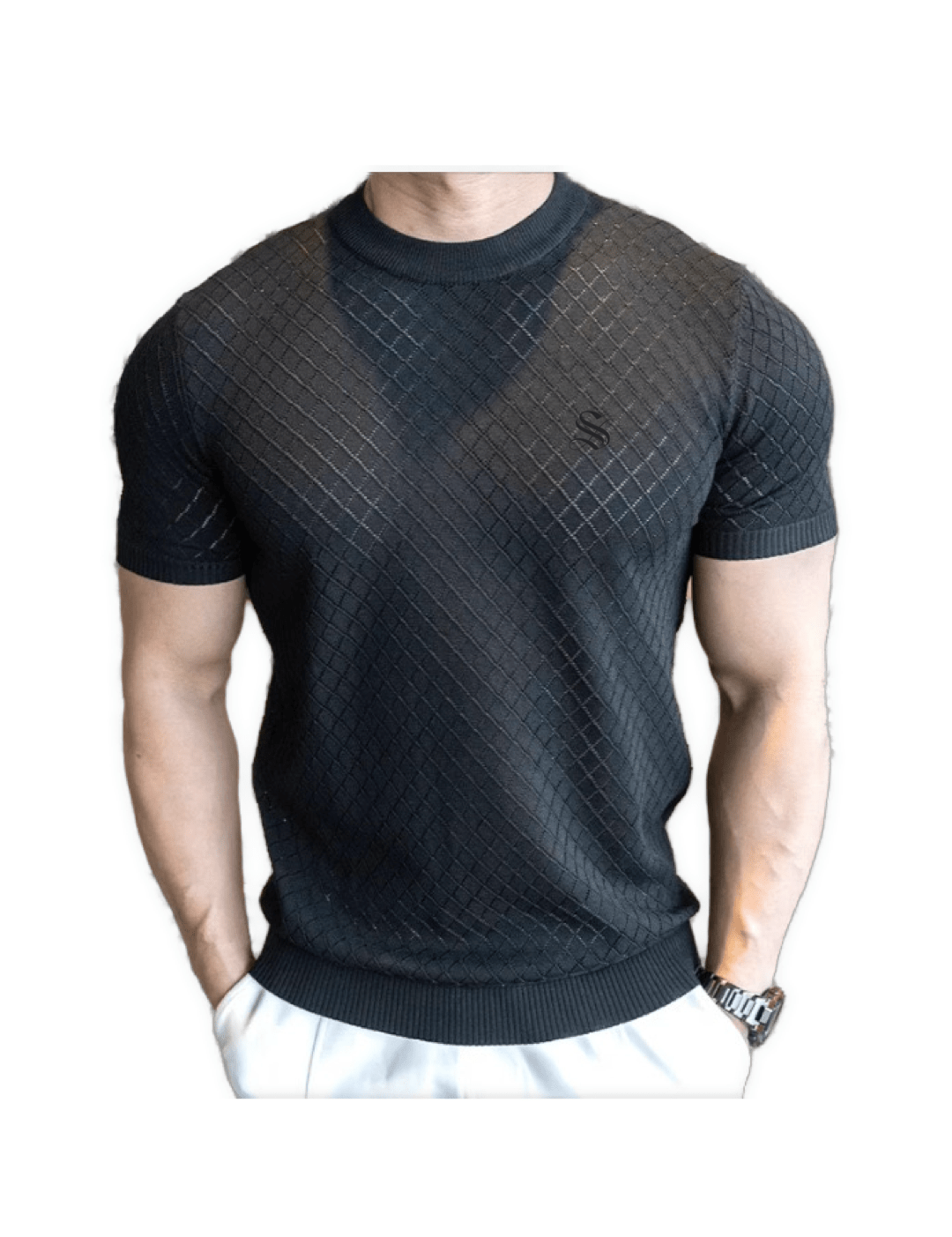 MKF - T-Shirt for Men - Sarman Fashion - Wholesale Clothing Fashion Brand for Men from Canada