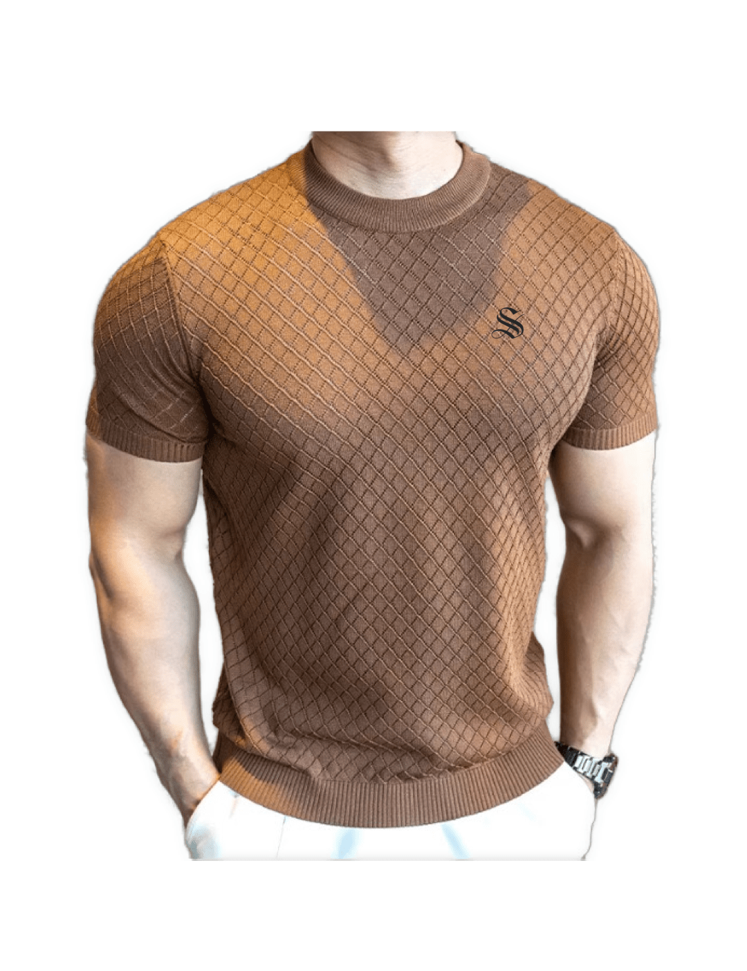 MKF - T-Shirt for Men - Sarman Fashion - Wholesale Clothing Fashion Brand for Men from Canada
