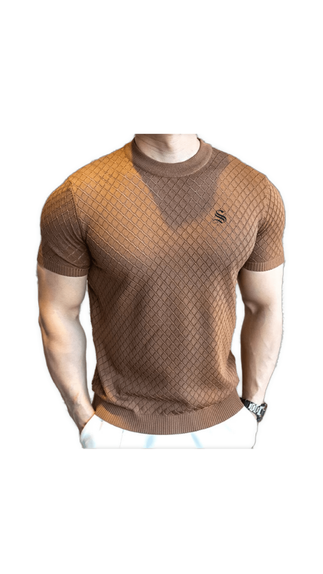MKF - T-Shirt for Men - Sarman Fashion - Wholesale Clothing Fashion Brand for Men from Canada
