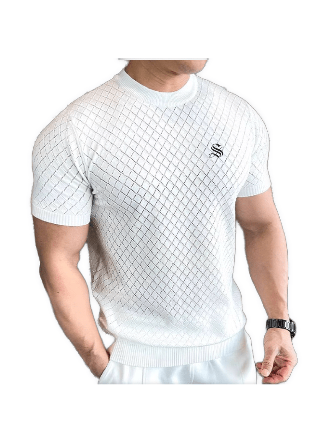 MKF - T-Shirt for Men - Sarman Fashion - Wholesale Clothing Fashion Brand for Men from Canada