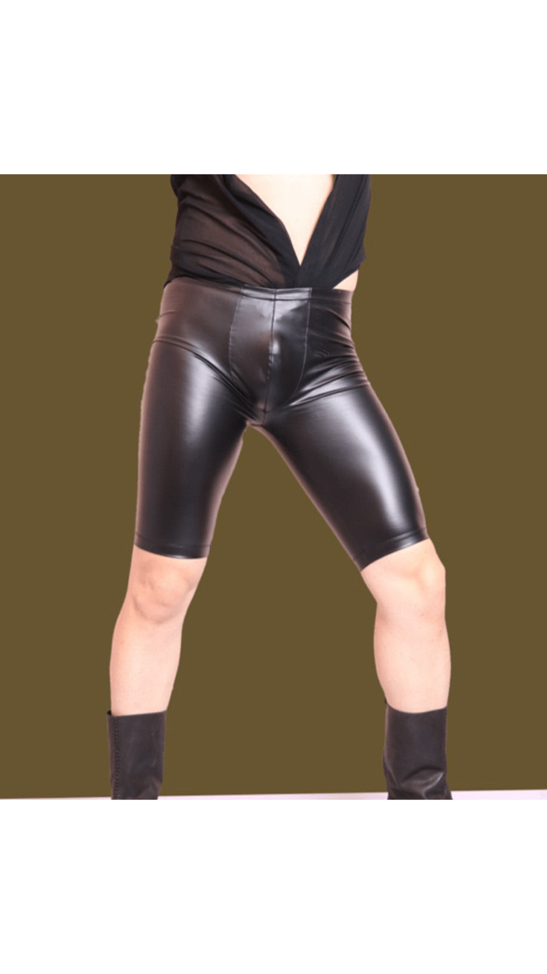 Mollon - Leggings Shorts for Men - Sarman Fashion - Wholesale Clothing Fashion Brand for Men from Canada