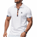 Molno - V - Neck T-Shirt for Men - Sarman Fashion - Wholesale Clothing Fashion Brand for Men from Canada