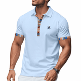 Molno - V - Neck T-Shirt for Men - Sarman Fashion - Wholesale Clothing Fashion Brand for Men from Canada