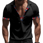 Molno - V - Neck T-Shirt for Men - Sarman Fashion - Wholesale Clothing Fashion Brand for Men from Canada