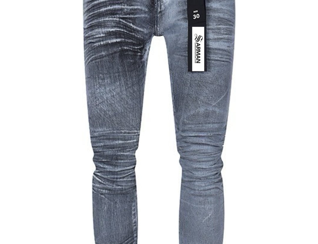 Mondu 2 - Skinny Legs Denim Jeans for Men - Sarman Fashion - Wholesale Clothing Fashion Brand for Men from Canada